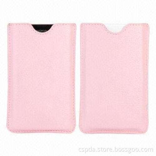 PU Mobile Phone Cases/Pouches for Nokia Lumia 525, Various Colors Available
